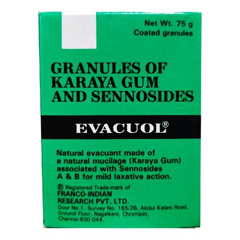 efacol|Evacuol Granules